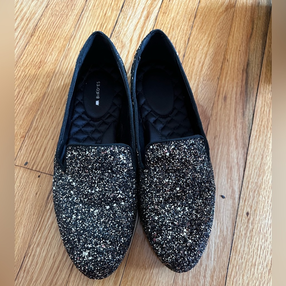 Birdies black glitter